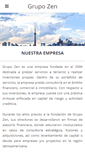 Mobile Screenshot of grupo-zen.com